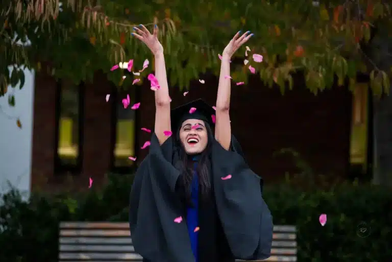 Graduation portraits capturing the joy and accomplishment of the graduate